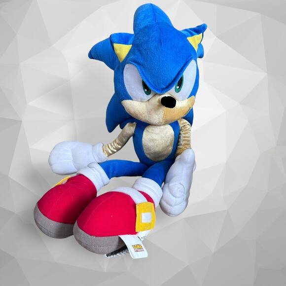 Sega Sonic The Hedgehog 25 Inch Plush Toy Stuffed - Picture 1 of 6